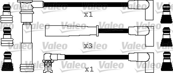 Valeo 346227 - Комплект проводів запалювання autocars.com.ua