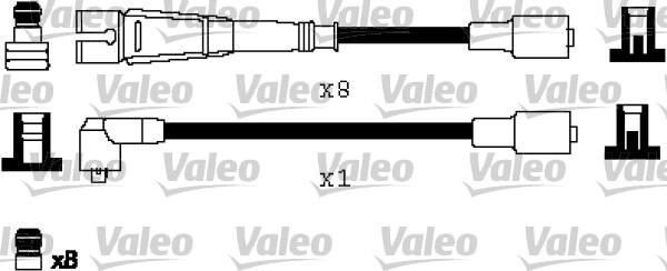 Valeo 346230 - Комплект проводів запалювання autocars.com.ua