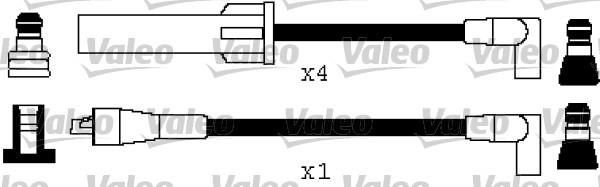 Valeo 346231 - Комплект проводов зажигания autodnr.net