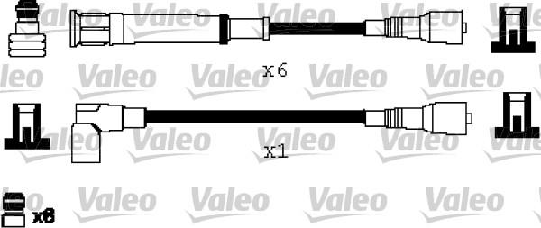 Valeo 346235 - Комплект проводів запалювання autocars.com.ua