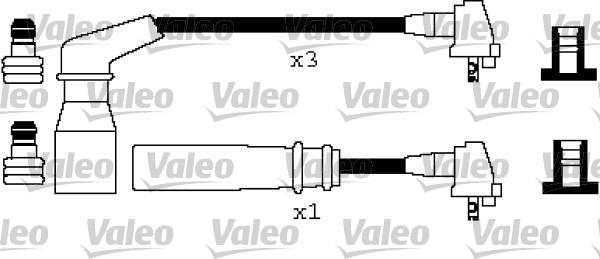 Valeo 346263 - Комплект проводів запалювання autocars.com.ua