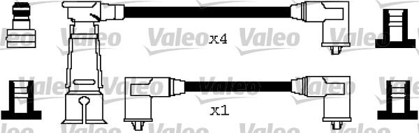 Valeo 346265 - Комплект проводів запалювання autocars.com.ua