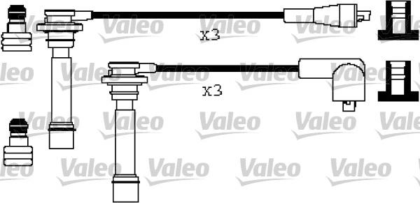 Valeo 346275 - Комплект проводов зажигания autodnr.net