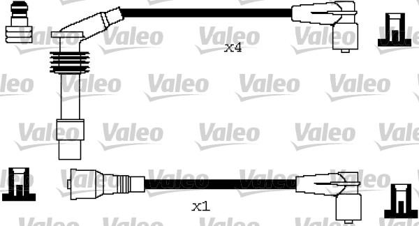 Valeo 346290 - Комплект проводов зажигания autodnr.net