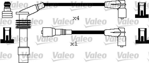 Valeo 346291 - Комплект проводов зажигания autodnr.net