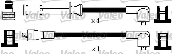 Valeo 346297 - Комплект проводів запалювання autocars.com.ua