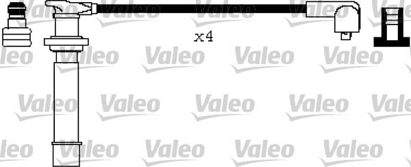Valeo 346298 - Комплект проводів запалювання autocars.com.ua