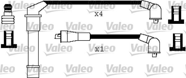Valeo 346302 - Комплект проводів запалювання autocars.com.ua