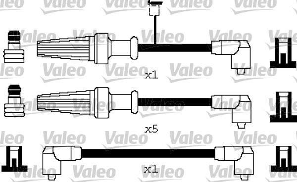 Valeo 346303 - Комплект проводів запалювання autocars.com.ua