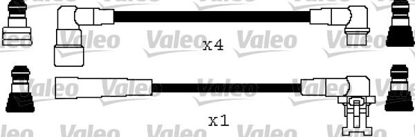 VALEO 346304 - Комплект проводів запалювання autocars.com.ua