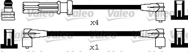 Valeo 346306 - Комплект проводов зажигания autodnr.net