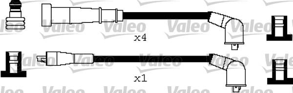 Valeo 346309 - Комплект проводів запалювання autocars.com.ua