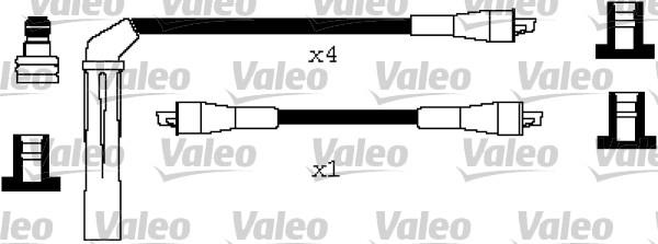 Valeo 346310 - Комплект проводів запалювання autocars.com.ua