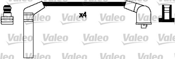 Valeo 346316 - Комплект проводов зажигания autodnr.net