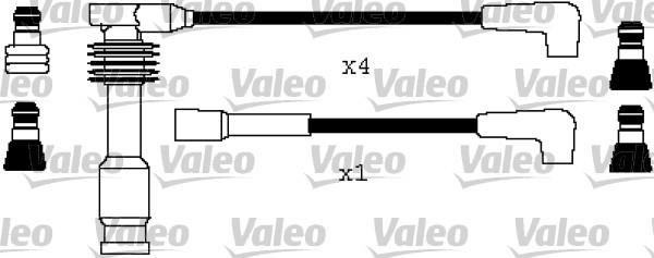 Valeo 346321 - Комплект проводів запалювання autocars.com.ua