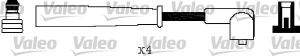 Valeo 346324 - Комплект проводів запалювання autocars.com.ua