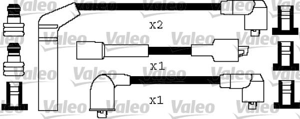 Valeo 346340 - Комплект проводов зажигания autodnr.net