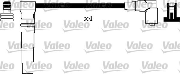 Valeo 346341 - Комплект проводів запалювання autocars.com.ua