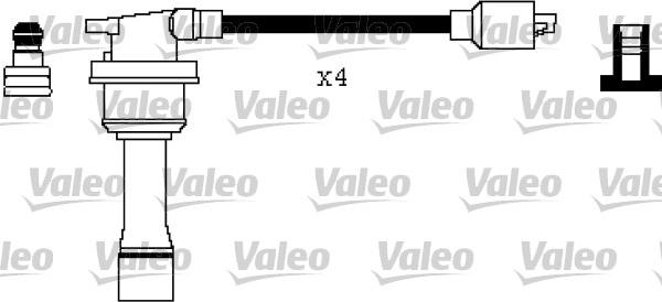 Valeo 346348 - Комплект проводов зажигания autodnr.net