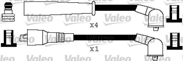 Valeo 346352 - Комплект проводів запалювання autocars.com.ua