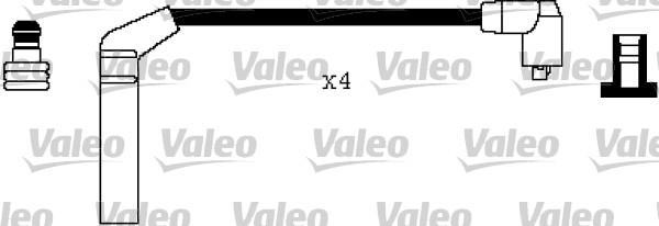 Valeo 346354 - Комплект проводов зажигания autodnr.net