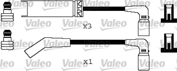 Valeo 346355 - Комплект проводів запалювання autocars.com.ua