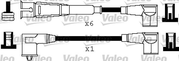 Valeo 346359 - Комплект проводов зажигания autodnr.net