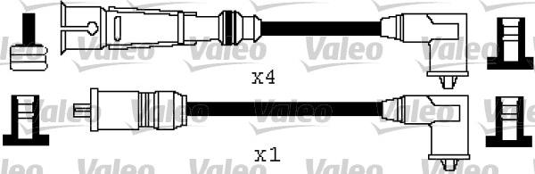 Valeo 346363 - Комплект проводів запалювання autocars.com.ua