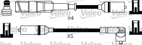 Valeo 346372 - Комплект проводів запалювання autocars.com.ua