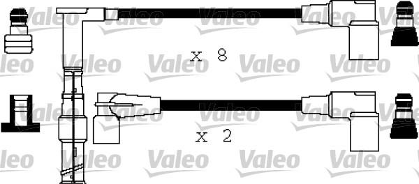 Valeo 346375 - Комплект проводів запалювання autocars.com.ua