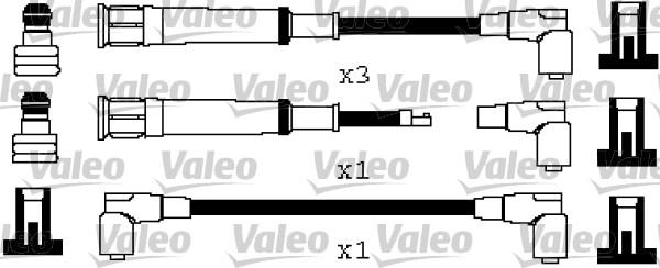 Valeo 346378 - Комплект проводів запалювання autocars.com.ua