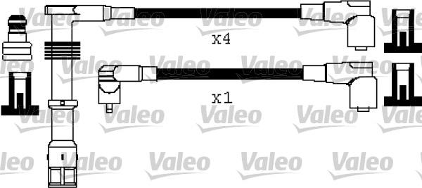 Valeo 346380 - Комплект проводов зажигания autodnr.net