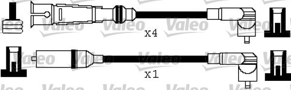 Valeo 346382 - Комплект проводів запалювання autocars.com.ua