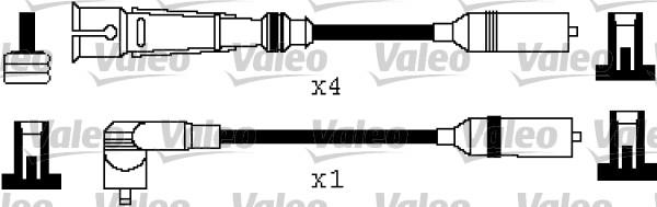 Valeo 346385 - Комплект проводів запалювання autocars.com.ua