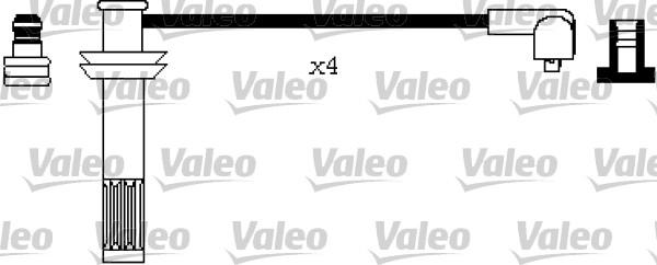 Valeo 346391 - Комплект проводів запалювання autocars.com.ua
