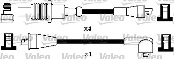 Valeo 346396 - Комплект проводів запалювання autocars.com.ua