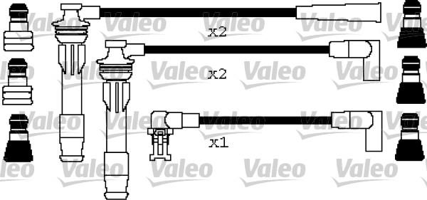 Valeo 346407 - Комплект проводів запалювання autocars.com.ua