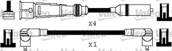 Valeo 346417 - Комплект проводів запалювання autocars.com.ua
