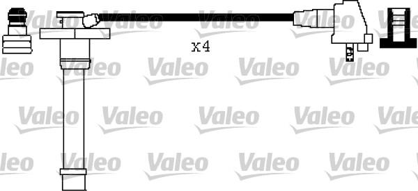 Valeo 346418 - Комплект проводів запалювання autocars.com.ua