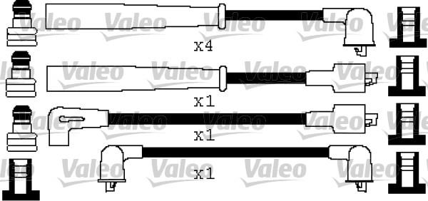 Valeo 346422 - Комплект проводів запалювання autocars.com.ua