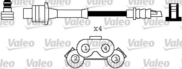 Valeo 346429 - Комплект проводів запалювання autocars.com.ua