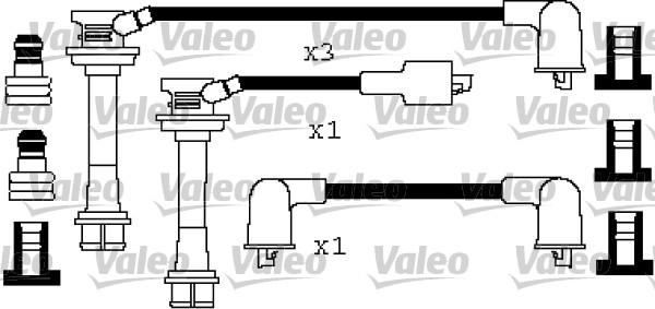 Valeo 346435 - Комплект проводів запалювання autocars.com.ua