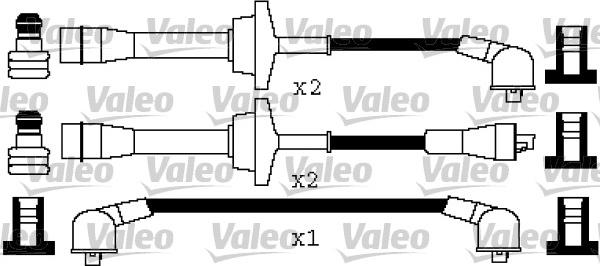 Valeo 346439 - Комплект проводів запалювання autocars.com.ua