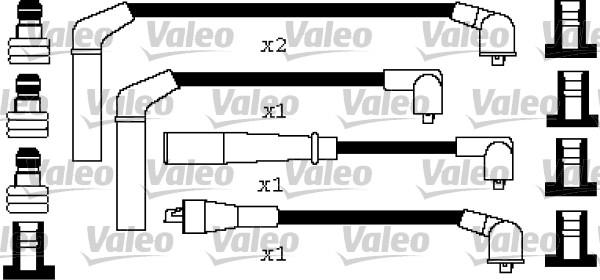 Valeo 346442 - Комплект проводів запалювання autocars.com.ua