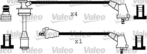 Valeo 346445 - Комплект проводів запалювання autocars.com.ua