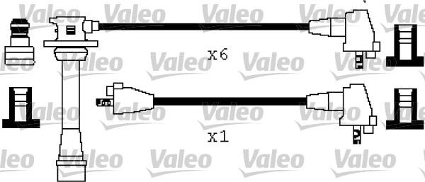 Valeo 346448 - Комплект проводов зажигания autodnr.net