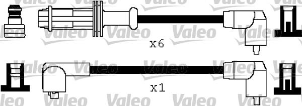 Valeo 346449 - Комплект проводів запалювання autocars.com.ua