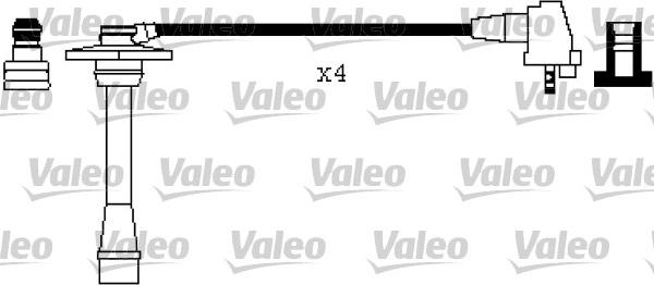 Valeo 346453 - Комплект проводів запалювання autocars.com.ua