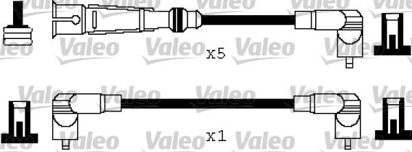 Valeo 346465 - Комплект проводов зажигания autodnr.net