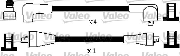 Valeo 346468 - Комплект проводів запалювання autocars.com.ua